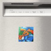 Dans in blauw 2008 magneet (Insitu (Vaatwasser))