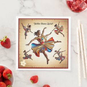 Dans in bloei servet