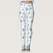 Dans in de Elegantie van de Winter: Sneeuwvlok voo Leggings (Voorkant)