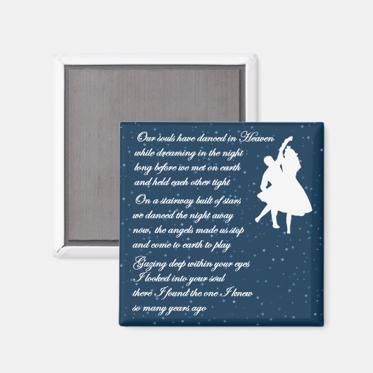 Dans in de hemel magneet (Voorkant / Achterkant)