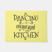 Dans in de keuken - deurmat (Voorkant)