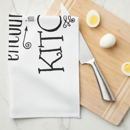 Dans in de keuken - handdoek (Quarter Fold)