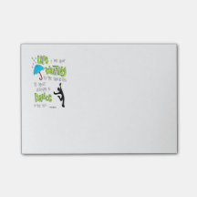 Dans in de Rain Post-it Notes