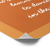 Dans in de regen - ik citeer poster (Hoek)