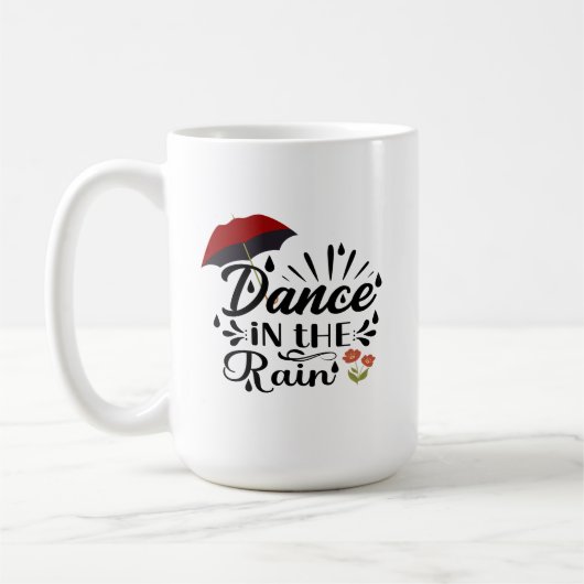 Dans in de regen Mok (Links)
