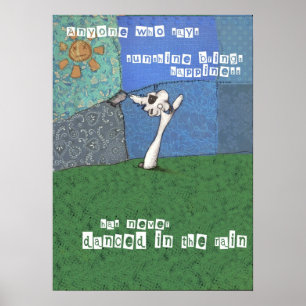 Dans in de regen poster