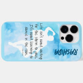 Dans in de regen Vivian Greene Quote Case-Mate iPhone Case (Achterkant (horizontaal))