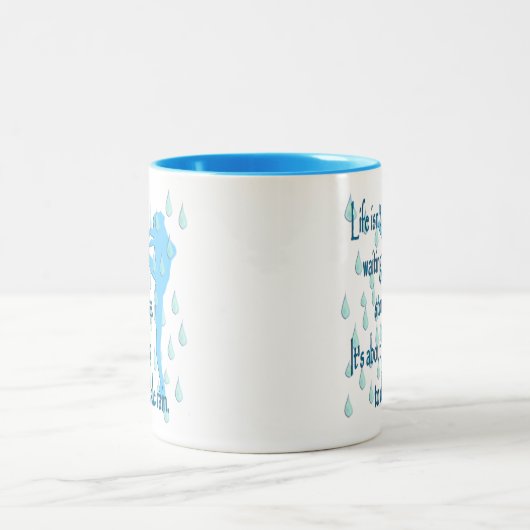 Dans in de Regenbank Mok (Center)