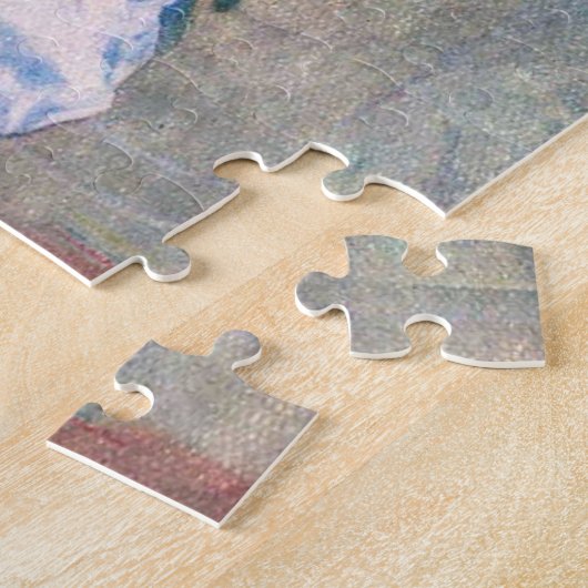 Dans in de stad door Pierre-Auguste Renoir Legpuzzel (Zijkant)