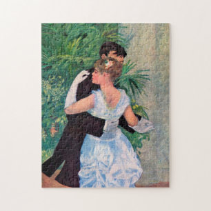 Dans in de stad door Pierre-Auguste Renoir Legpuzzel