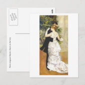 Dans in de stad door Renoir Briefkaart (Voorkant / Achterkant)