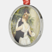 Dans in de stad door Renoir Metalen Ornament (Links)
