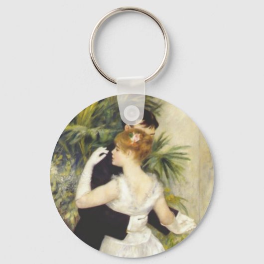 Dans in de stad door Renoir Sleutelhanger (Voorkant)