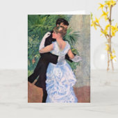 "Dans in de Stad" Huwelijk Kaart (Gele Bloem)