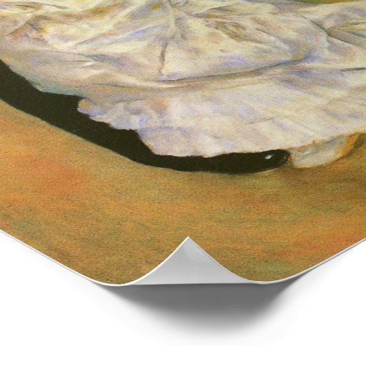 Dans in de stadsrenoir Fine Art-printer Poster (Hoek)