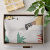 Dans in de zomer tissuepapier (Geschenk)