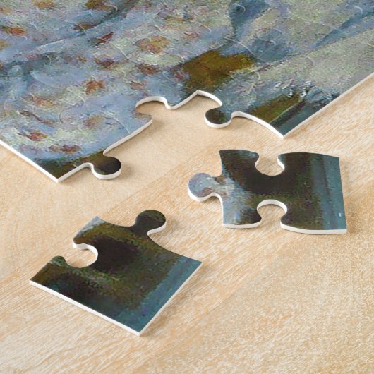 Dans in het land door Pierre-Auguste Renoir Legpuzzel (Zijkant)