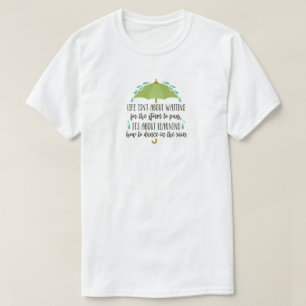 Dans in het regen T-shirt