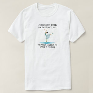 Dans in het regen T-shirt