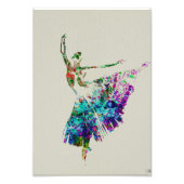 Dans in kunst foto afdruk (Voorkant)