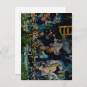 Dans in Le Moulin de la Galette - Auguste Renoir Briefkaart (Voorkant / Achterkant)