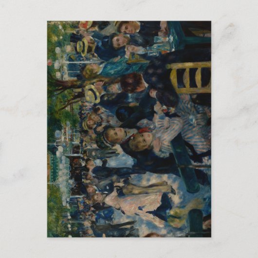 Dans in Le Moulin de la Galette - Auguste Renoir Briefkaart (Voorkant)