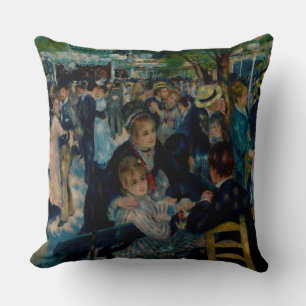 Dans in Le Moulin de la Galette - Auguste Renoir Kussen