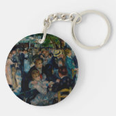 Dans in Le Moulin de la Galette - Auguste Renoir Sleutelhanger (Achterkant)