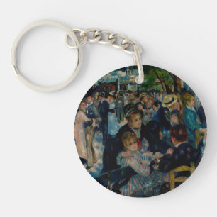 Dans in Le Moulin de la Galette - Auguste Renoir Sleutelhanger