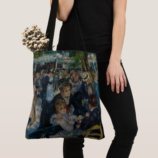 Dans in Le Moulin de la Galette - Auguste Renoir Tote Bag (Dichtbij)