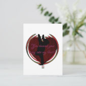 Dans in mijn hart briefkaart (Staand voorkant)