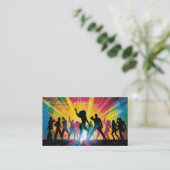 Dans instructeur ballet ballerina leraar visitekaartje (Staand voorkant)