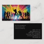 Dans instructeur ballet ballerina leraar visitekaartje (Voorkant / Achterkant)