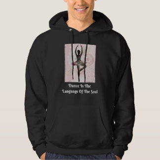 Dans is de taal van de ziel Ballet Ballerina Hoodie