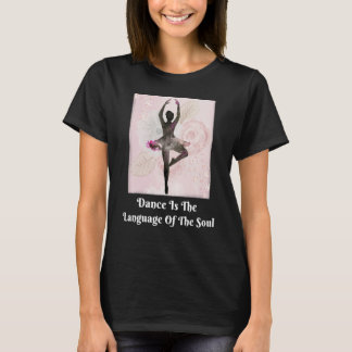 Dans is de taal van de ziel Ballet Ballerina T-shirt