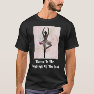 Dans is de taal van de ziel Ballet Ballerina T-shirt