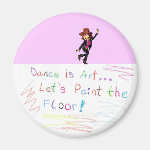 Dans is kunstmagneet magneet