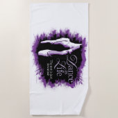 Dans is Leven Strandlaken (Voorkant)