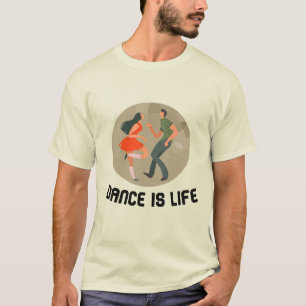 Dans is leven t-shirt