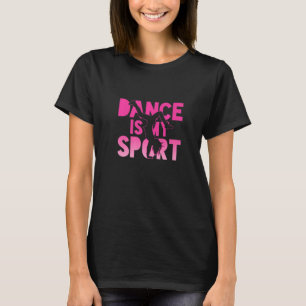 Dans is mijn sport breakdance Rap hiphop handstand T-shirt