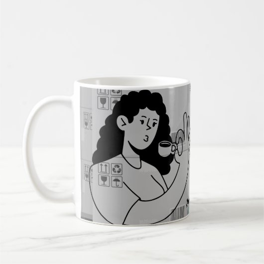 Dans je dag aan koffiemok (Links)