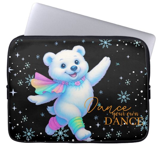 Dans je eigen Dans Laptophoes Laptop Sleeve (Voorkant)