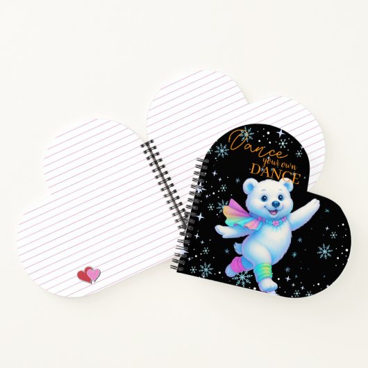 Dans je eigen Dans Notitieboekje Notitieboek (Binnen)