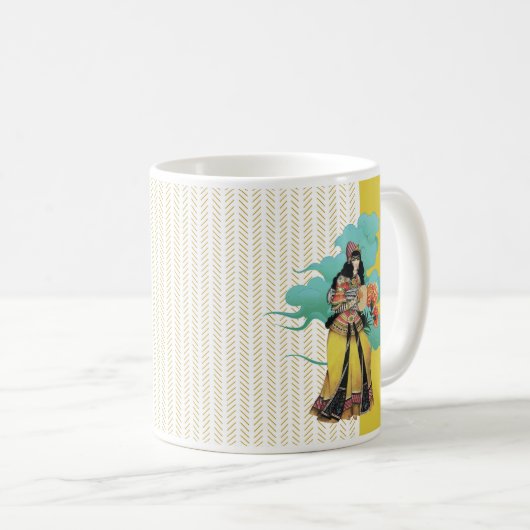 Dans je hart uit koffie mok (Voorkant rechts)