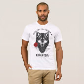 Dans je kizomba? t-shirt (Voorkant volledig)