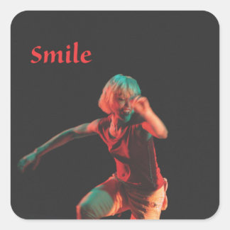 Dans je werkwoorden - Smile Sticker
