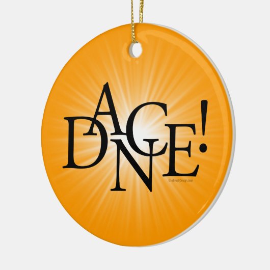 Dans! Keramisch Ornament (Links)