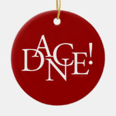 Dans! Keramisch Ornament (Voorkant)