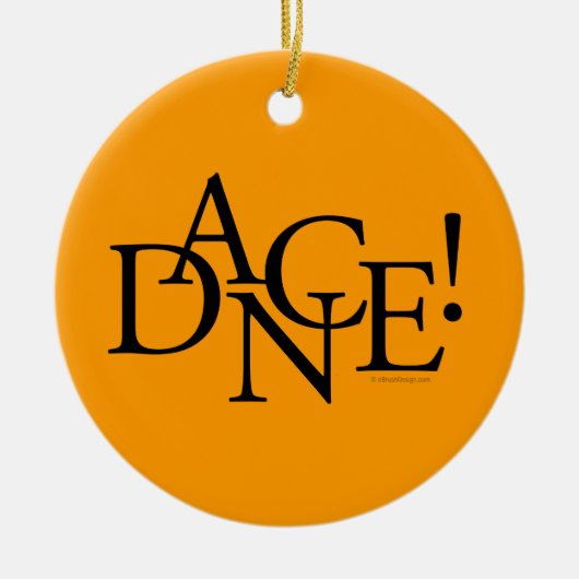 Dans! Keramisch Ornament (Voorkant)