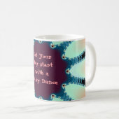 Dans, laat je dag beginnen met een Daisy Dance Koffiemok (Voorkant rechts)